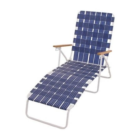 Rio Brands BLU Hi Back Web Chaise BY405-0138PK2